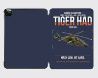 Thumbnail for Airbus Helicopters Tiger HAD design on navy blue ipad tablet case
