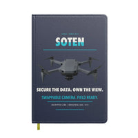 Thumbnail for ACSL SOTEN design on navy blue notebook
