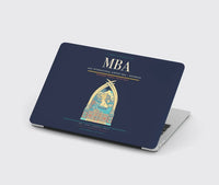 Thumbnail for Moi International Airport (MBA) design on navy blue MacBook case