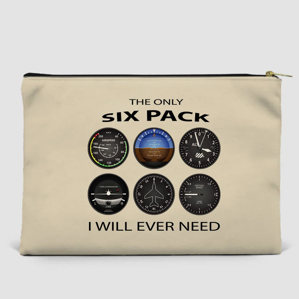 Only Six Pack I Will Zipper Pouch - view 16