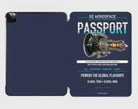 Thumbnail for PASSPORT design on navy blue ipad tablet case