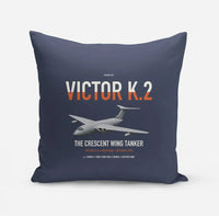 Thumbnail for Handley Page Victor K.2 design on navy blue pillow