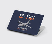 Thumbnail for EC-130J Commando Solo III design on navy blue MacBook case