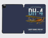 Thumbnail for Airco DH-4 Liberty Plane design on navy blue ipad tablet case