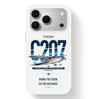 Thumbnail for Cessna T207A Stationair 8 design on white magsafe iphone case, for iPhone 17 Pro