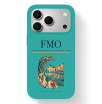Thumbnail for Greven Airport (FMO) design on turquoise iPhone 17 Pro MagSafe case