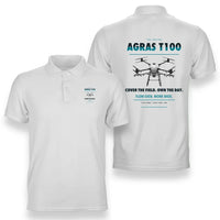 Thumbnail for DJI Agras T100 design on white polo