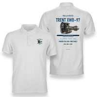 Thumbnail for TRENT XWB-97 design on white polo