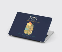 Thumbnail for Dresden Airport (DRS) design on navy blue MacBook case
