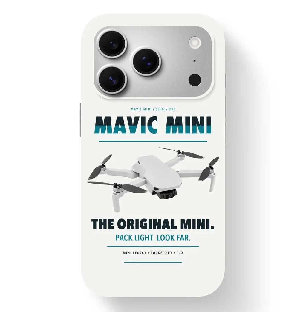 DJI Mavic Mini Case design on white iphone case