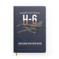 Thumbnail for Heinkel He 111H-6 design on navy blue notebook