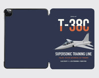 Thumbnail for T-38C Talon design on navy blue ipad tablet case