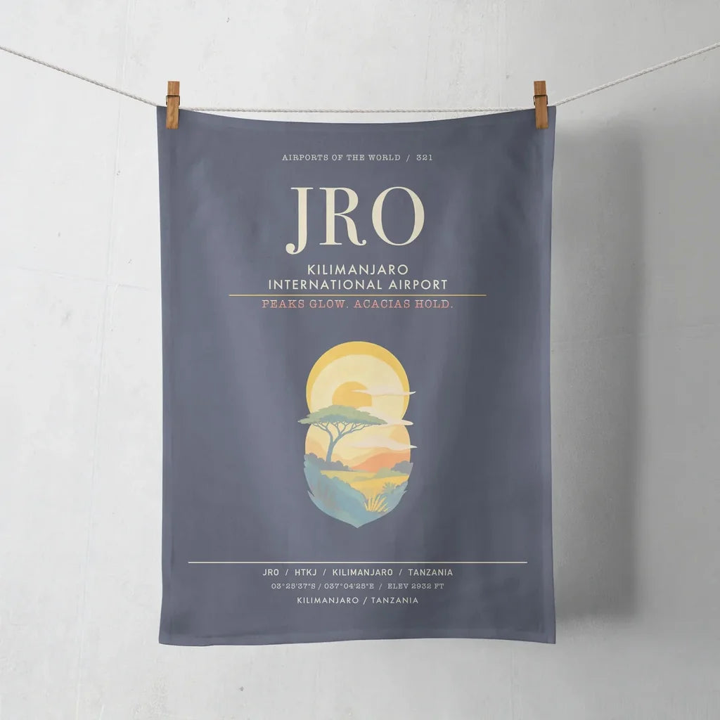 Kilimanjaro International Airport JRO - Navy Blue