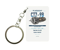 Thumbnail for CT7-9B Key Chain design on white key chain