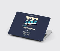 Thumbnail for Boeing 737-200 design on navy blue MacBook case