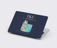 Thumbnail for Turku Airport (TKU) design on navy blue MacBook case