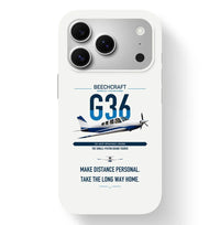 Thumbnail for Beechcraft Bonanza G36 design on white magsafe iphone case, for iPhone 17 Pro