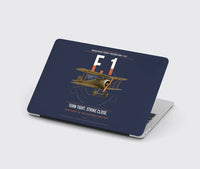 Thumbnail for Sopwith Camel F.1 design on navy blue MacBook case