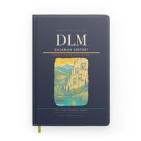 Thumbnail for Dalaman Airport (DLM) design on navy blue notebook