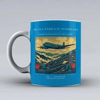 Thumbnail for VINTAGE G4342 - The Tea Terrace Overflight - Ceramic Mug design on turquoise