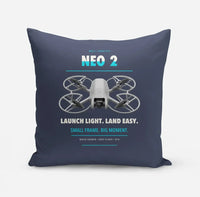 Thumbnail for DJI Neo 2 design on navy blue pillow