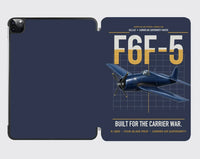 Thumbnail for F6F-5 Hellcat design on navy blue ipad tablet case