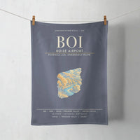 Thumbnail for Boise Airport BOI - Navy Blue