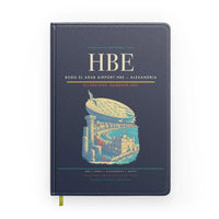 Thumbnail for Borg El Arab Airport (HBE) design on navy blue notebook