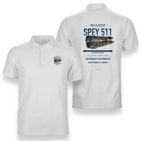 Thumbnail for SPEY 511 design on white polo