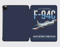 Thumbnail for F-94C Starfire design on navy blue ipad tablet case