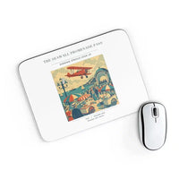 Thumbnail for VINTAGE G4476 - The Seawall Promenade Pass - Designed Mouse Pads design on white rectangle