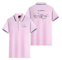 Thumbnail for Customisable How Planes Fly Polo Shirt - view 16