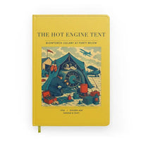 Thumbnail for VINTAGE G4356 - The Hot Engine Tent - Designed Notebooks design on yellow