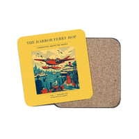 Thumbnail for The Harbor Ferry Hop - Designed Coasters design on yellow 1-piece