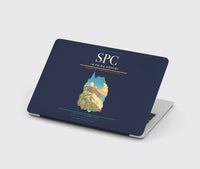 Thumbnail for La Palma Airport (SPC) design on navy blue MacBook case