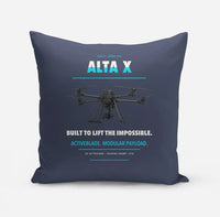 Thumbnail for Freefly Alta X design on navy blue pillow