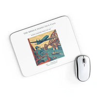 Thumbnail for VINTAGE G4482 - The Bridge Inspection Pass - Designed Mouse Pads design on white rectangle