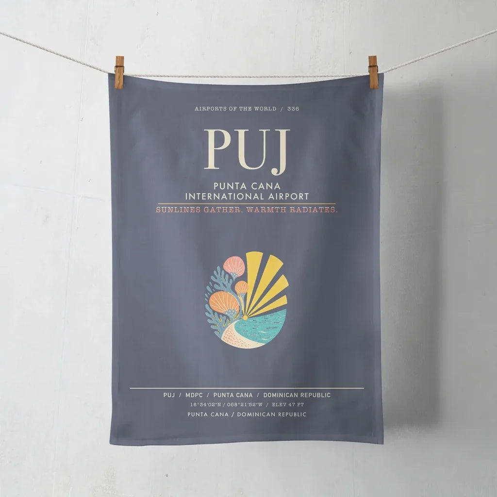 Punta Cana International Airport PUJ - Navy Blue