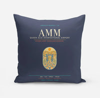 Thumbnail for Queen Alia International Airport AMM - Highland Mosaic Gate - Navy Blue