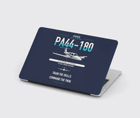 Thumbnail for Piper PA-44-180 Seminole design on navy blue MacBook case