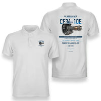 Thumbnail for CF34-10E design on white polo