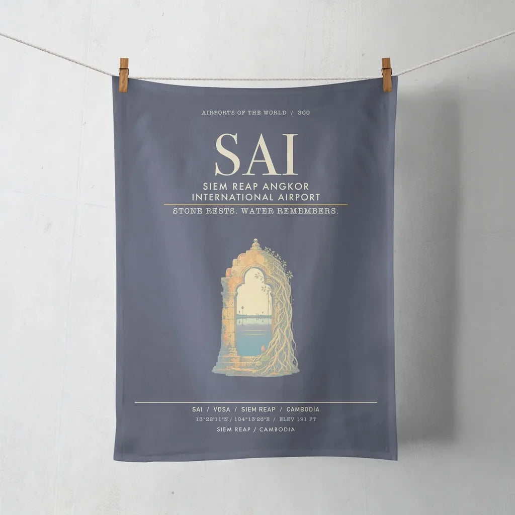 Siem Reap Angkor International Airport SAI - Navy Blue