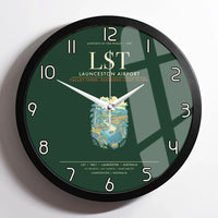 Thumbnail for Launceston Airport LST Wall-Clock Framed - Dark Green