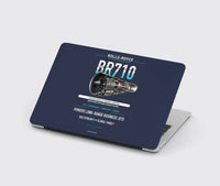 Thumbnail for BR710 design on navy blue MacBook case