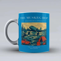 Thumbnail for VINTAGE G4282 - The Muskeg Hop - Ceramic Mug design on turquoise