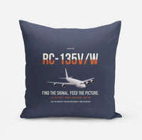 Thumbnail for RC-135V W Rivet Joint design on navy blue pillow