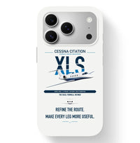 Thumbnail for Cessna Citation XLS design on white magsafe iphone case, for iPhone 17 Pro