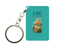 Thumbnail for Kuressaare Airport (URE) design on turquoise key chain
