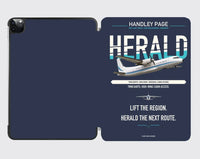 Thumbnail for Handley Page HPR.7 Dart Herald design on navy blue ipad tablet case