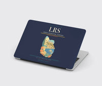 Thumbnail for Leros Municipal Airport (LRS) design on navy blue MacBook case